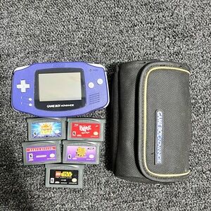 Nintendo Gameboy Advance Color with games & case